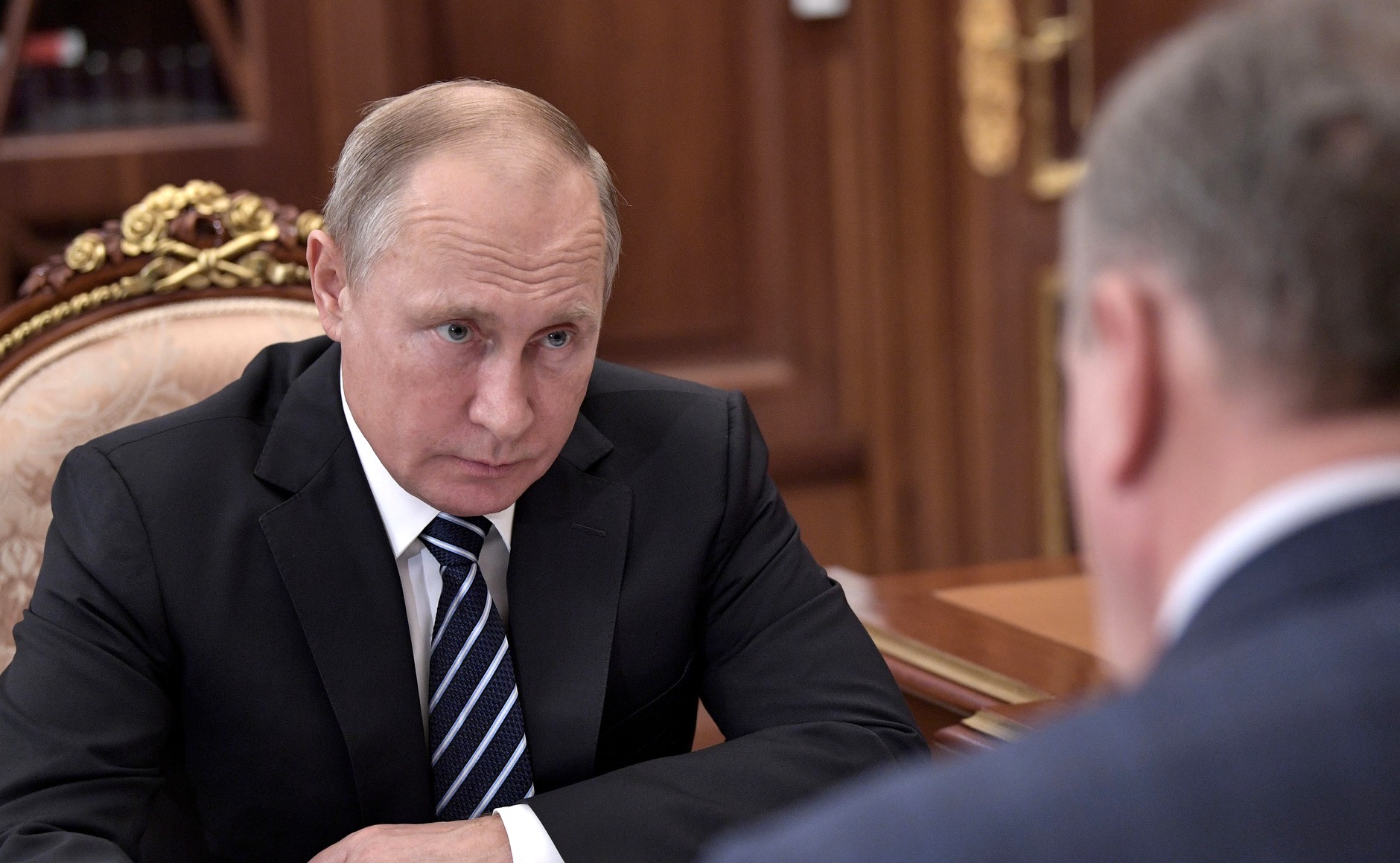 президент РФ Владимир Путин встретился с губернатором Кировской области